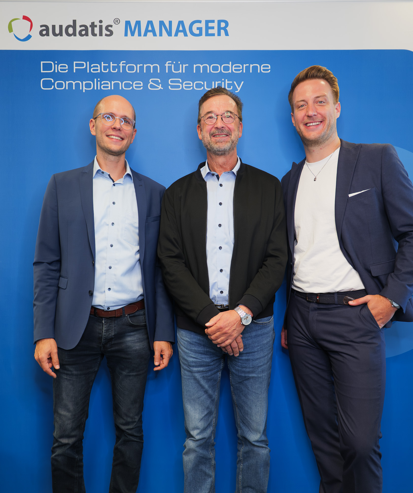Ein Kunde mit Carsten Knoop und Sascha Knicker