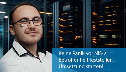 NIS-2 Webinar Referent und Titel